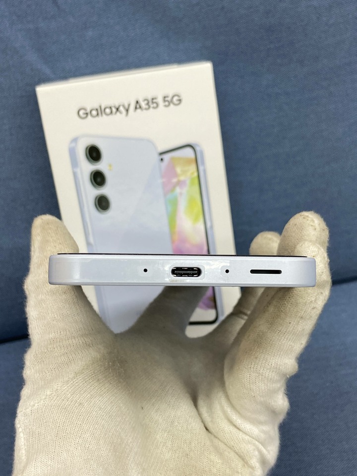 SAMSUNG A35 6+128G 5G 二手三星拍照手機 水藍色