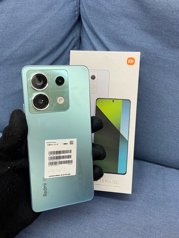保固長小米Redmi Note 13 Pro 5G 8G+256G紅米 5G手機 青色Note13 Pro