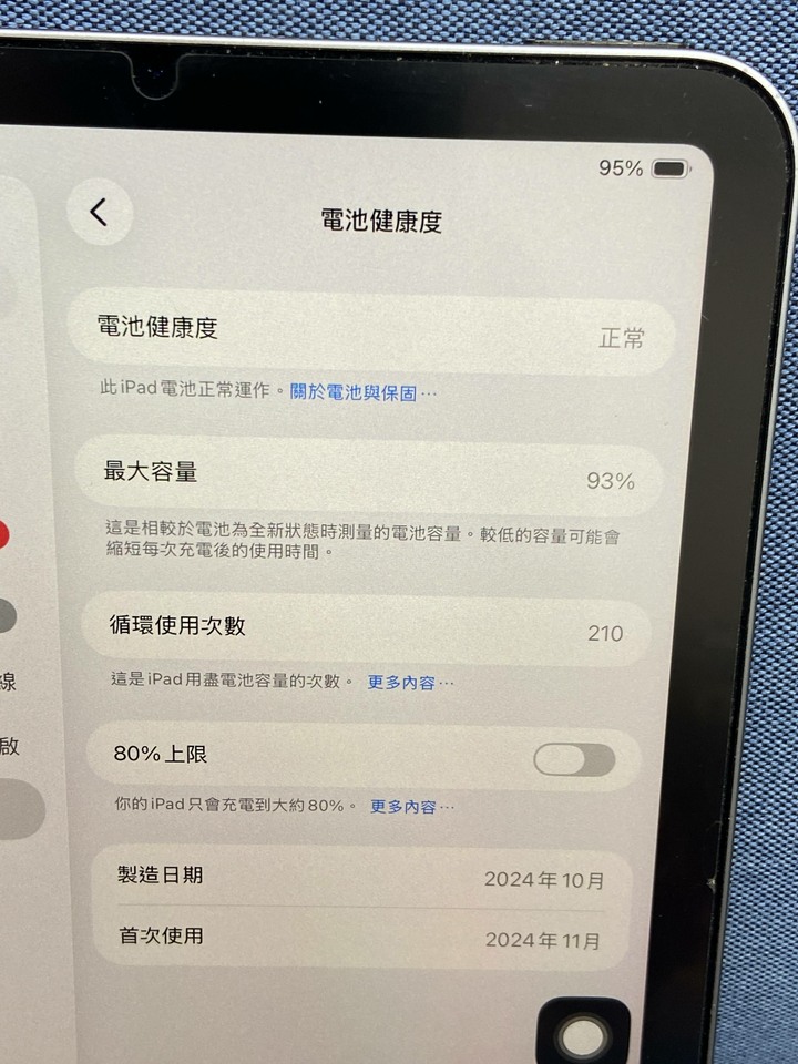 Apple IPad mini 7 256G Mini7 灰色蘋果平板WIFI版 A17 Pro