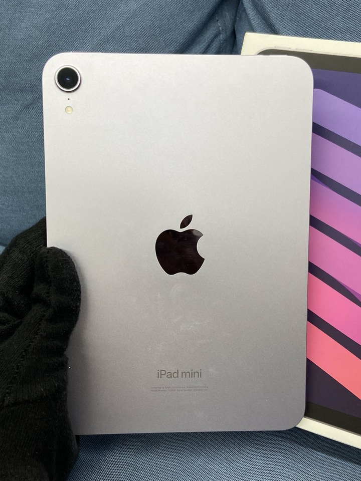 Apple IPad Mini 7 128G Mini7蘋果平板 WIFI版 紫色 台灣公司貨 MXH64
