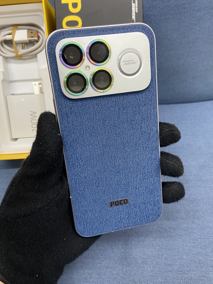 6月機保固長 POCO F8 Ultra 16G+512G 牛仔藍 二手旗艦小米手機