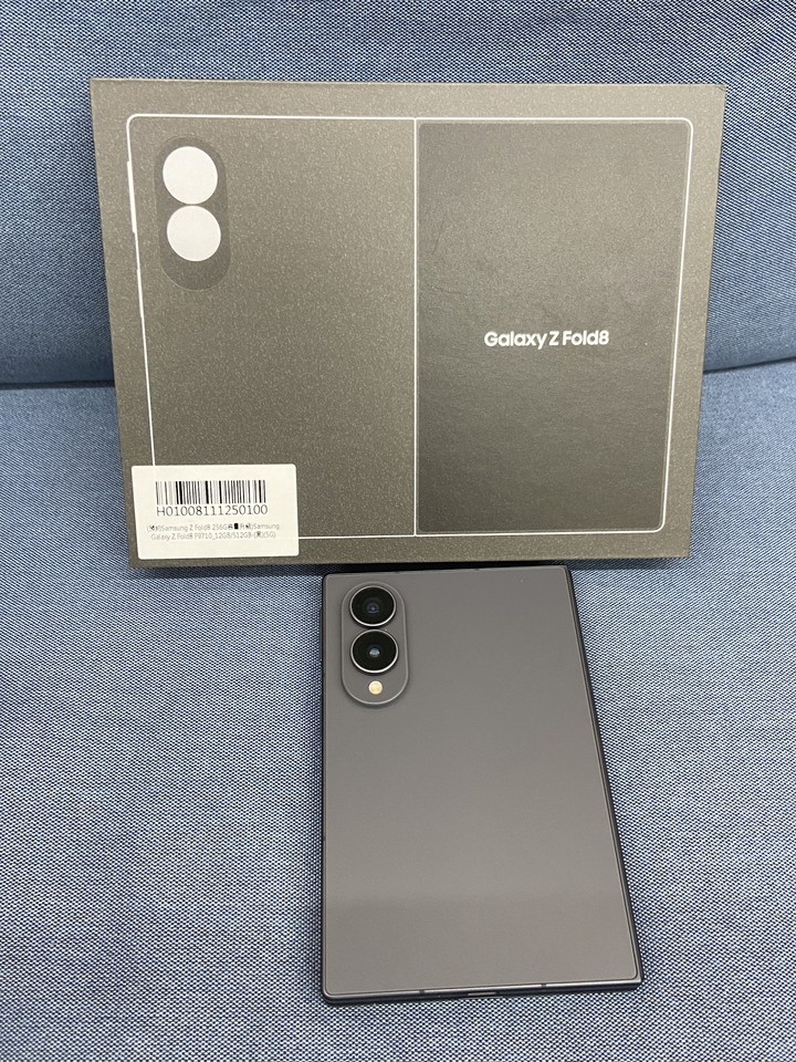 剛買保固長 Samsung Z Fold 8 512G大摺 二手三星摺疊手機 八代黑色手機 Fold8 Z flip