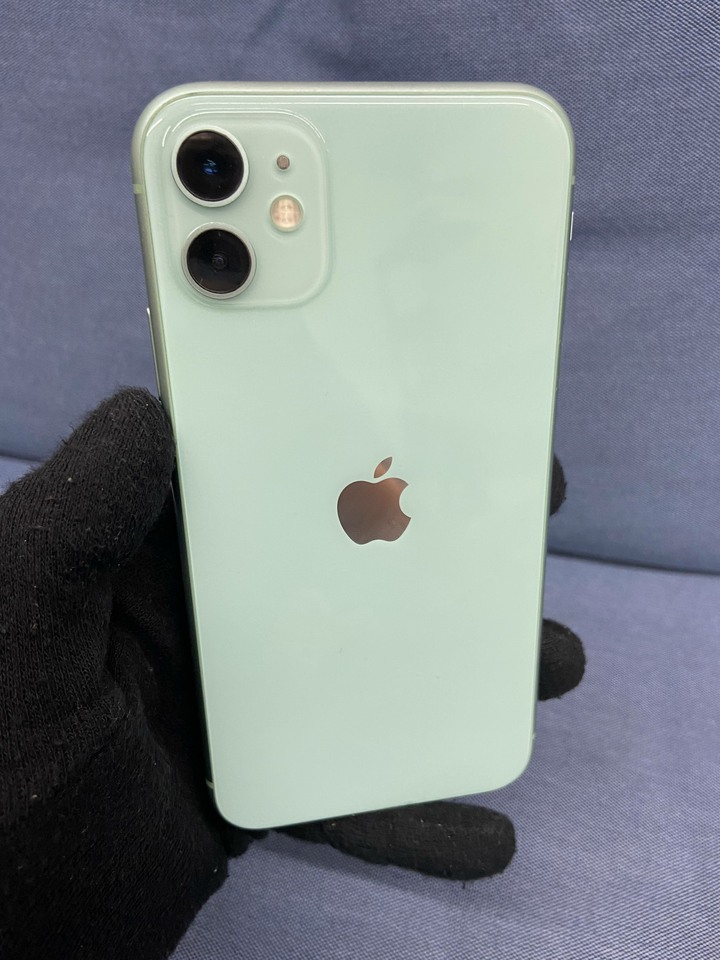 副廠螢幕電池 Apple IPhone 11 128G 二手6.1吋蘋果手機 iPhone11 綠色