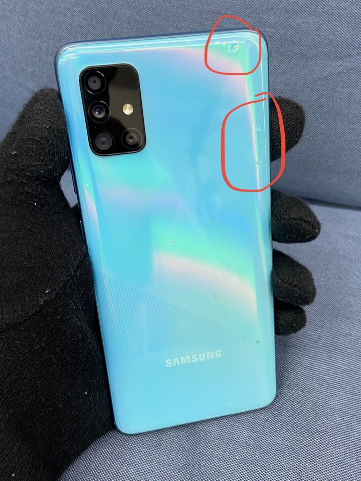 螢幕破裂 Samsung A51 6G+128G 二手三星4G手機