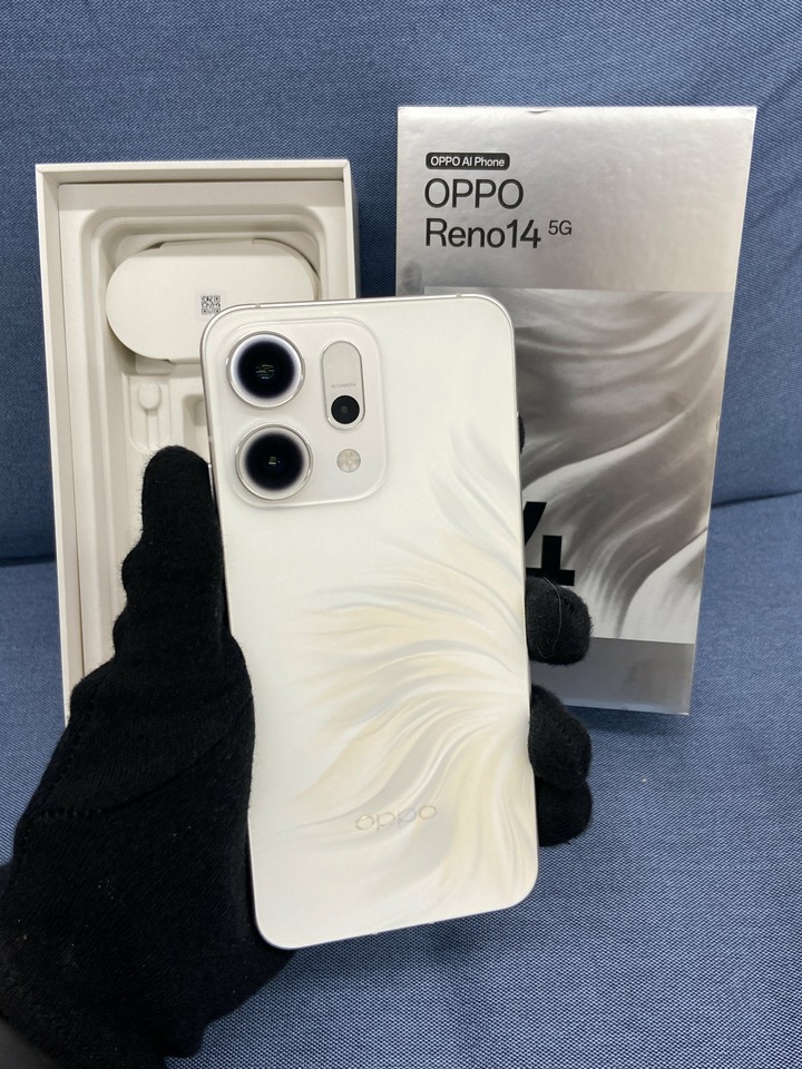 保固長OPPO Reno 14 12G+256G 5G手機 白色 美顏手機 Reno14