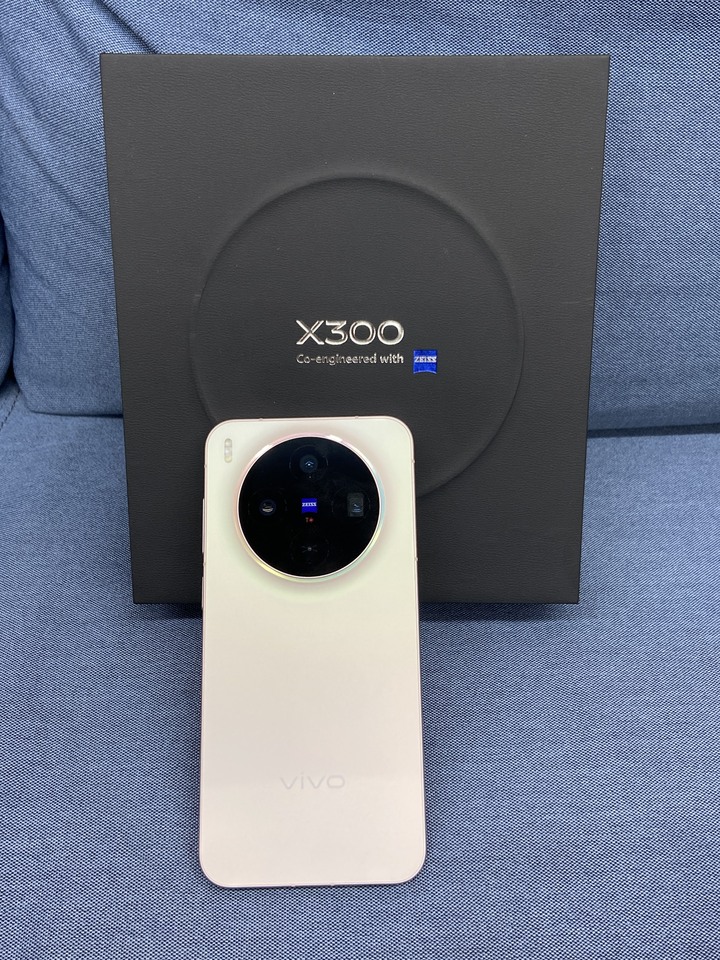 保固長 5G Vivo X300 12G/256G 5G 攝影手機 金色 台灣公司貨