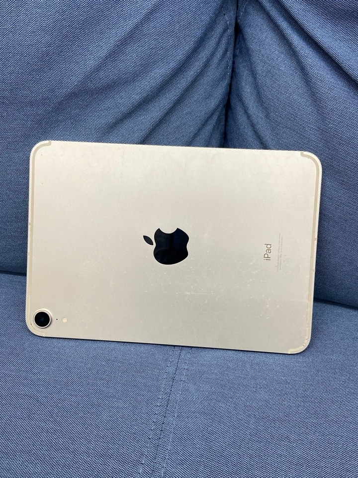 插卡通話版 Apple IPad Mini 6 64G Mini6 蘋果平板 二手LTE版 電池89% 金色 TC6WJ