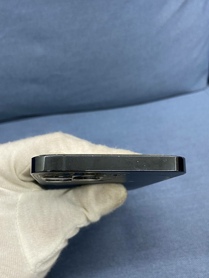 副廠電池背蓋裂痕Apple IPhone 12 Pro 128G 二手蘋果藍色手機 5G手機 IPhone12 Pro