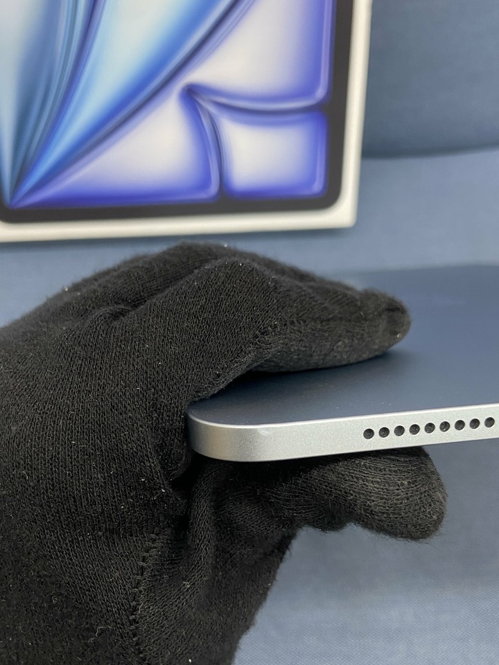 (邊框磕碰) Apple IPad Air 7 11吋 M3 128G 蘋果平板 2025 藍色 WIFI版 MJ67L
