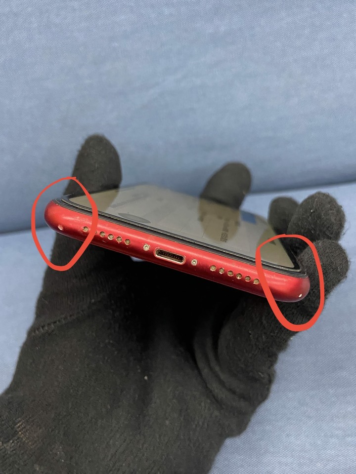 Apple IPhone 11 256G 二手6.1吋蘋果手機 紅色 iPhone11 螢幕泛黃 副廠電池