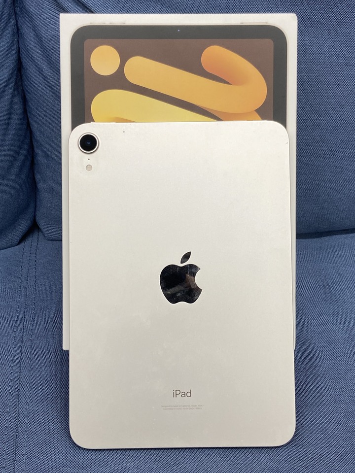 (副廠螢幕)Apple IPad Mini 6 64G Mini6 蘋果平板 二手 WIFI版 星光色 QWD4T