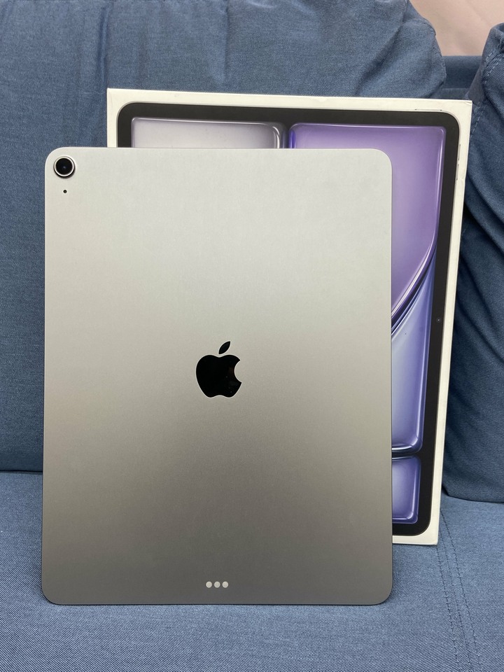 剛買保固長 Apple IPad Air 7 M3 13吋128G Air7 蘋果平板 二手WIFI版 灰色 A3268