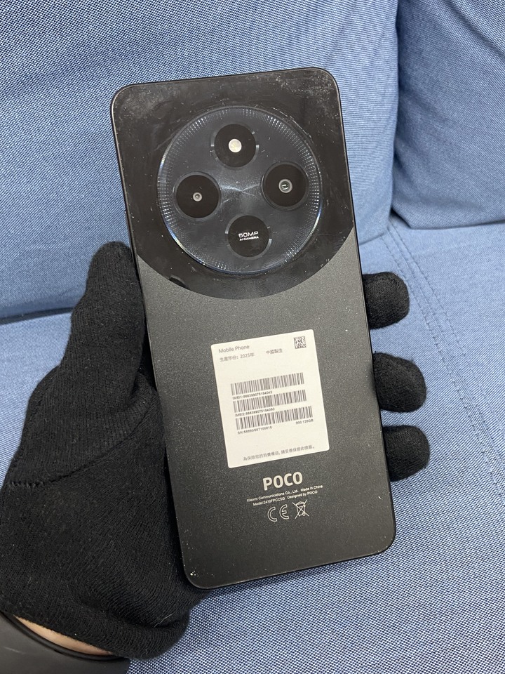 POCO C75 6G+128G 小米4G手機 黑色 二手手機