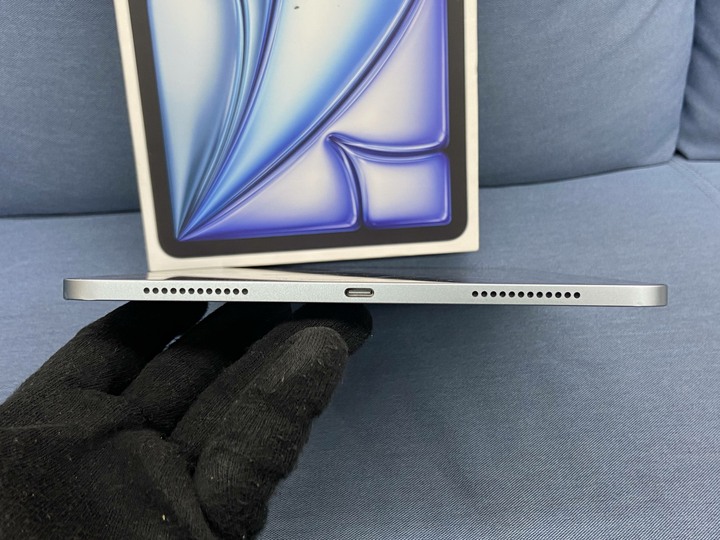 (邊框磕碰) Apple IPad Air 7 11吋 M3 128G 蘋果平板 2025 藍色 WIFI版 MJ67L