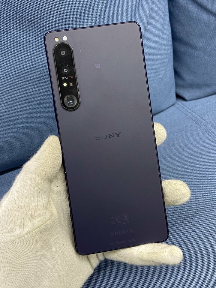 指紋壞螢幕超級烙印Sony Xperia 1 IV 索尼 5G手機 四代 12G+256G 二手旗艦手機 紫色單機
