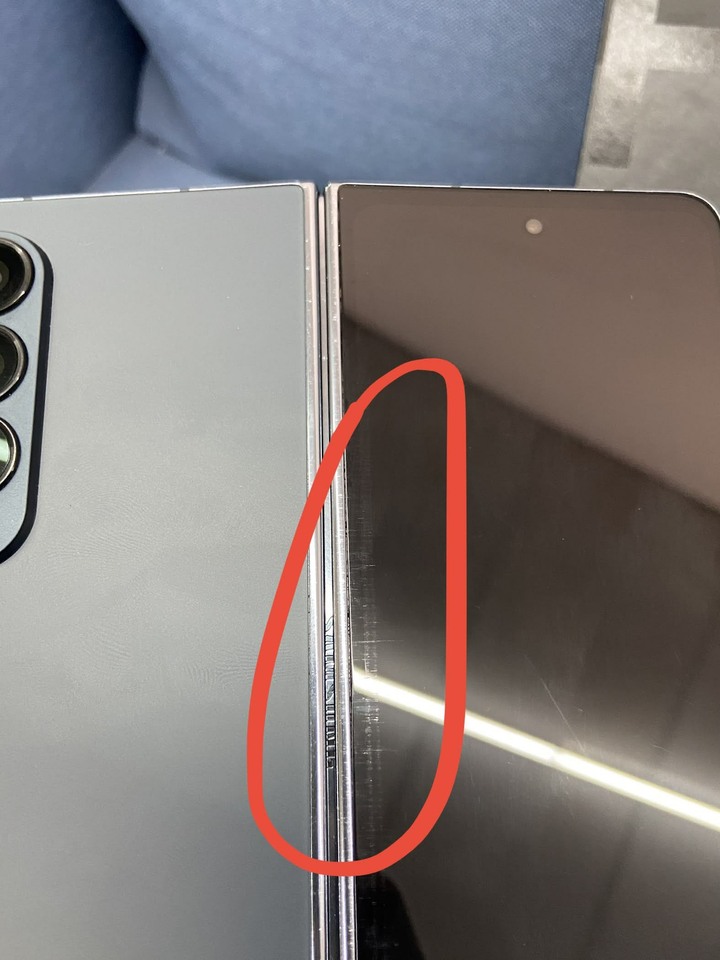 (無法攤平)Samsung Z Fold 4 12G+256G 5G二手三星摺疊手機 四代 綠色手機 Fold4 大折
