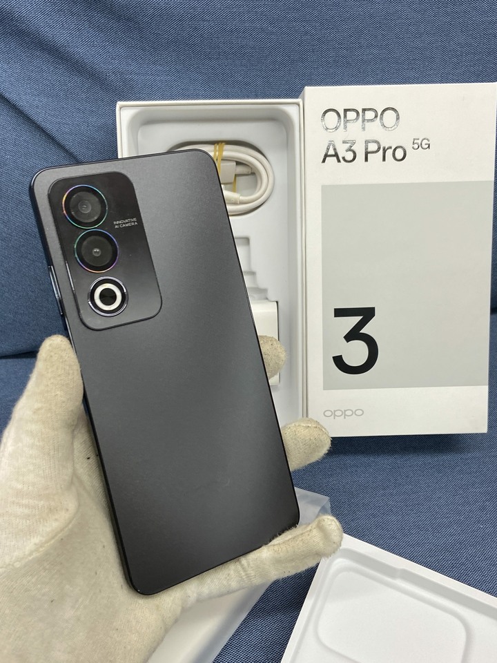OPPO A3 Pro 5G 6G+128G 5G手機 黑色 盒裝充電器 漂亮