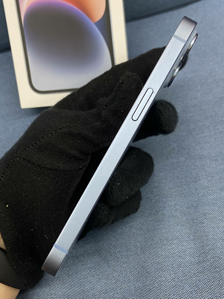 Apple IPhone 14 256G 二手蘋果5G手機 iPhone14 二手藍色手機 電池80%