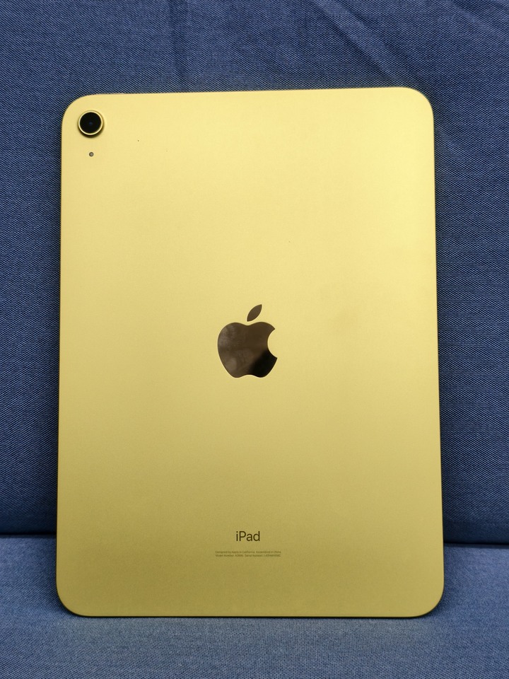 Apple IPad 10 64G 黃色蘋果大螢幕平板 IPad10 第十代