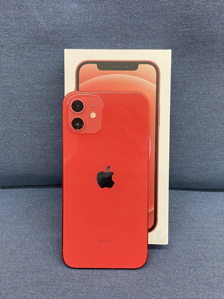 副廠電池 Apple IPhone 12 64G 蘋果手機 二手6.1吋5G手機 iPhone12 紅色