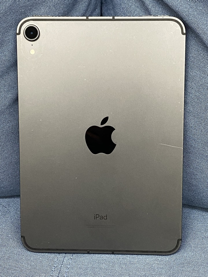 插卡通話版 Apple IPad Mini 6 64G Mini6 蘋果平板 二手LTE版 黑灰色 Y05PF6