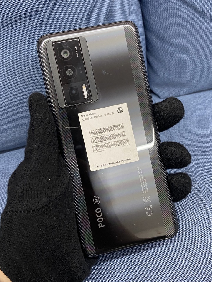 (電池普通)POCO F5 Pro 12G+512G 小米手機 電競手機 大容量 黑色