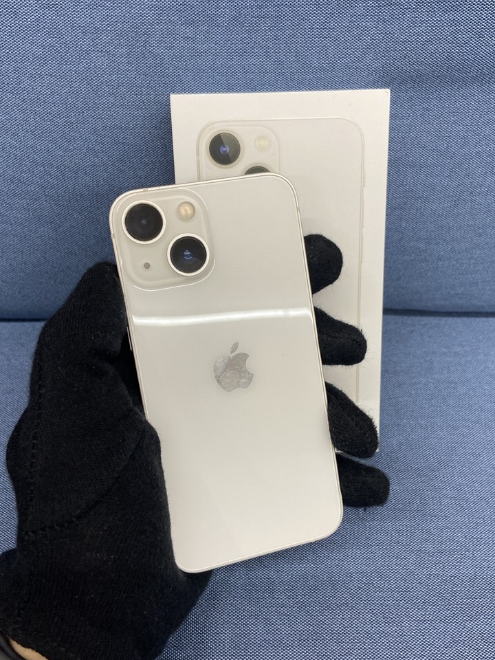 電池佳含盒裝 Apple IPhone 13 Mini 256G 二手蘋果小螢幕手機 IPhone13 Mini 白色
