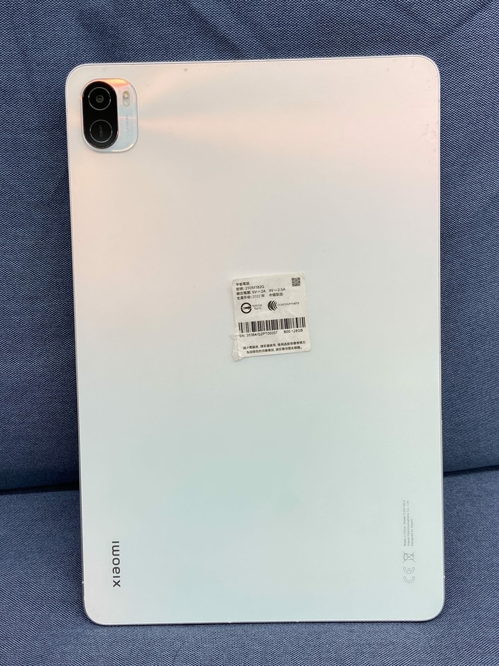 小米平板5 Pad 5 128GB 二手台灣公司貨大螢幕平板電腦 白色 單機 Pad5