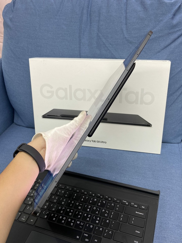 Samsung Tab S8 Ultra 12G+256G 鍵盤套裝組14.6吋 二手三星平板 黑色 S8u