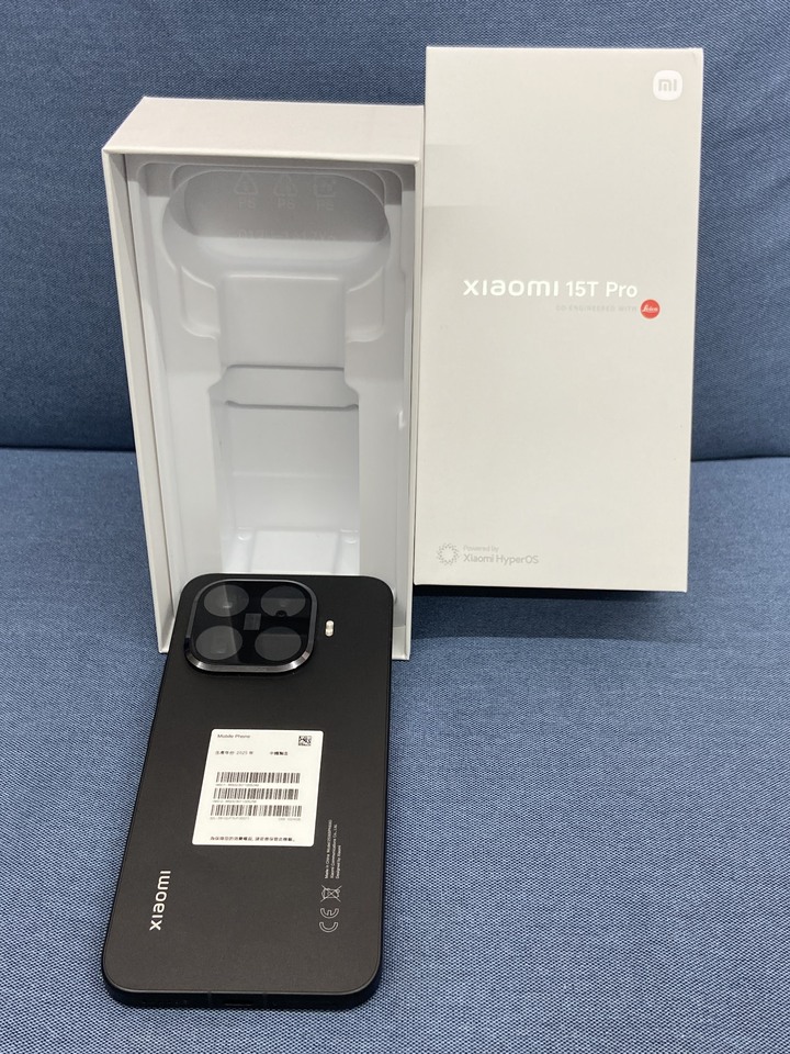 兩年保固內 小米15T Pro 1024G 小米手機 大容量黑色