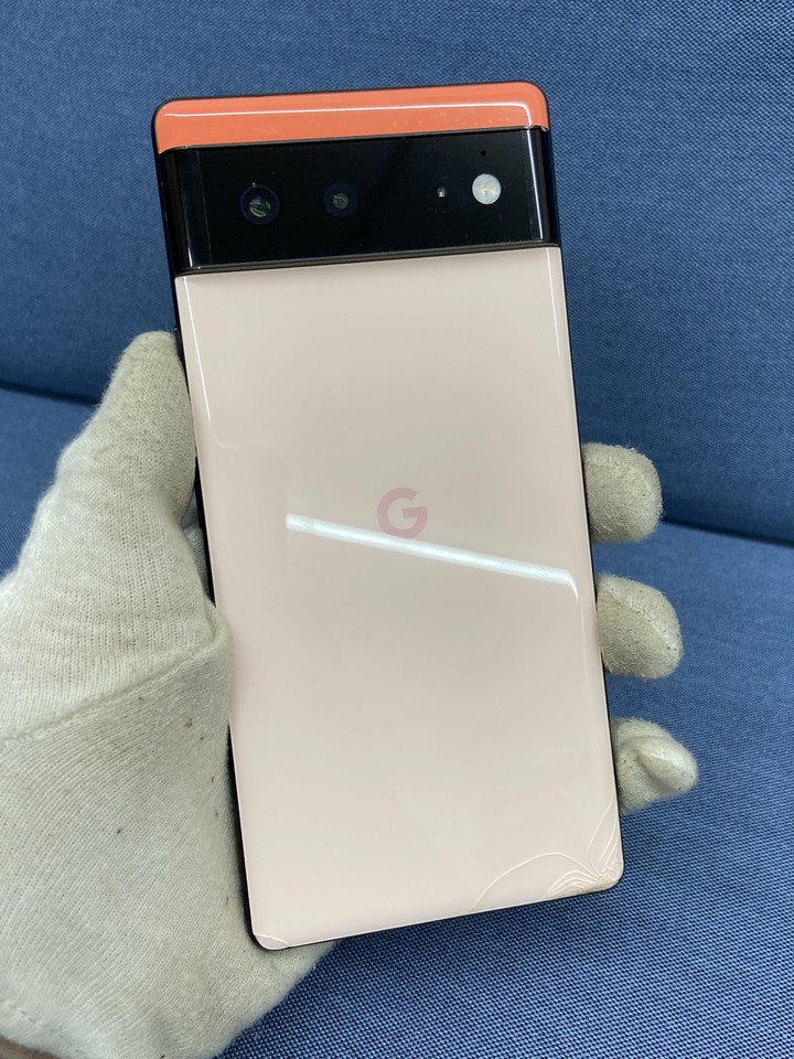 背蓋小裂 Google Pixel 6 128G 5G台版 二手手機 Pixel6