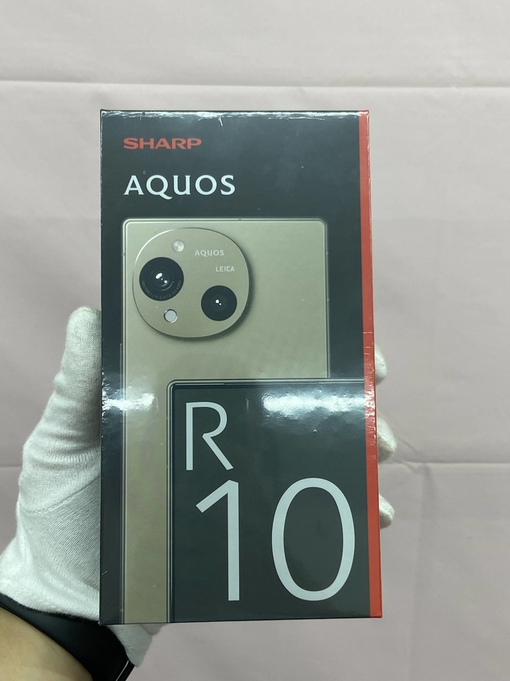 全新未拆Sharp AQUOS R10 12G+256G 米色拍照手機 保固長