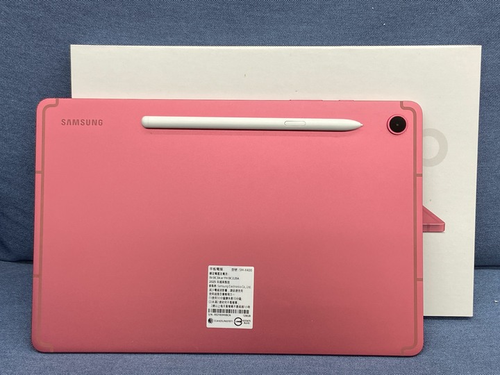 保固內 SAMSUNG Tab S10 Lite Wi-Fi 128GB二手三星平板 10.9吋 桃紅色