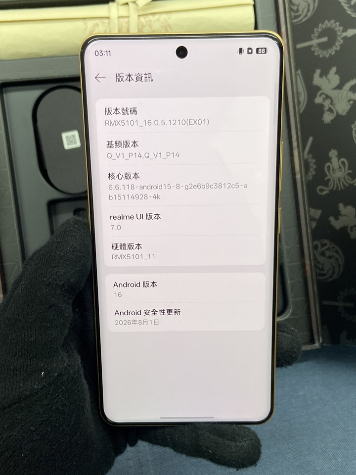 Realme 15 Pro 權力遊戲限量版(12G+512G) 5G 智慧型手機 二手 realme15 Pro