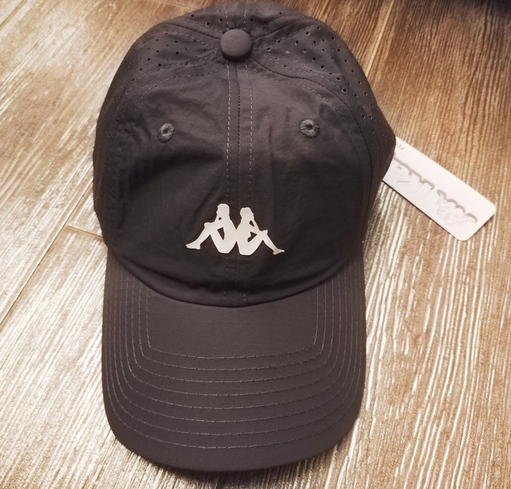 全新專櫃正品 Kappa 灰色 透氣 棒球帽