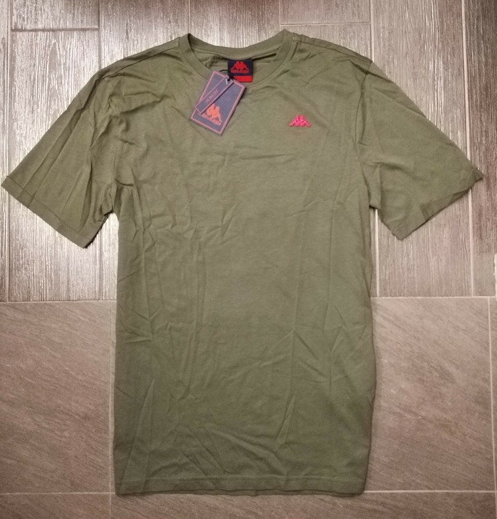 全新專櫃正品 Robe di kappa 橄欖綠 熱帶雨林圖騰 t shirt