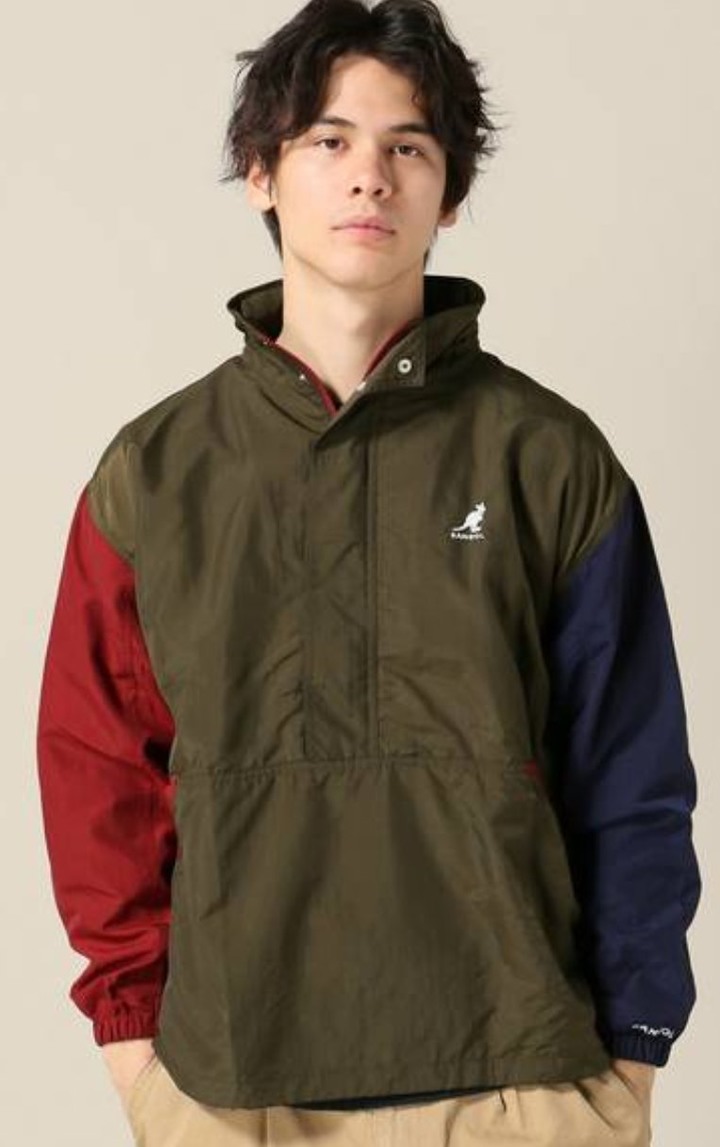 日本帶回 日本全新正品 KANGOL x BC STOCK 聯名 防風上衣