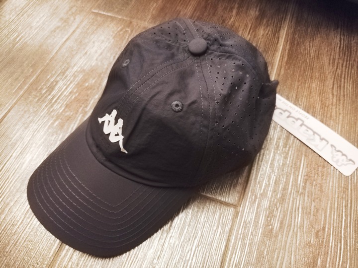 全新專櫃正品 Kappa 灰色 透氣 棒球帽
