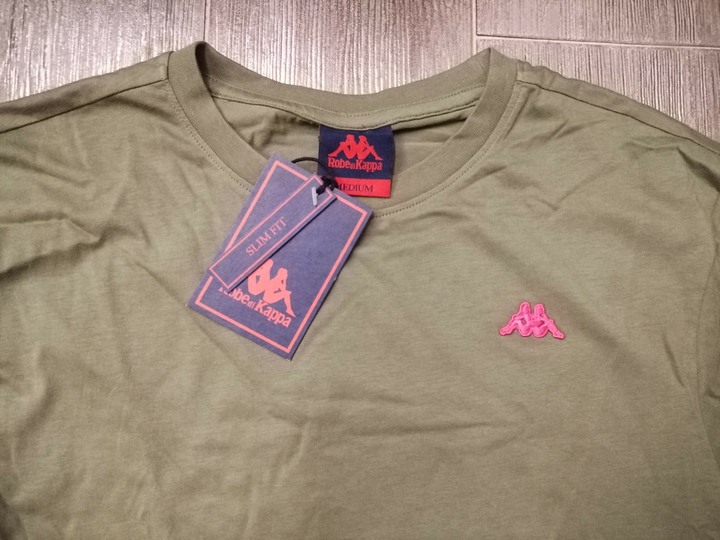 全新專櫃正品 Robe di kappa 橄欖綠 熱帶雨林圖騰 t shirt