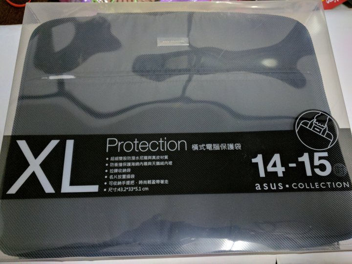 Asus Collection 横式電腦保護袋 14"-15" XL