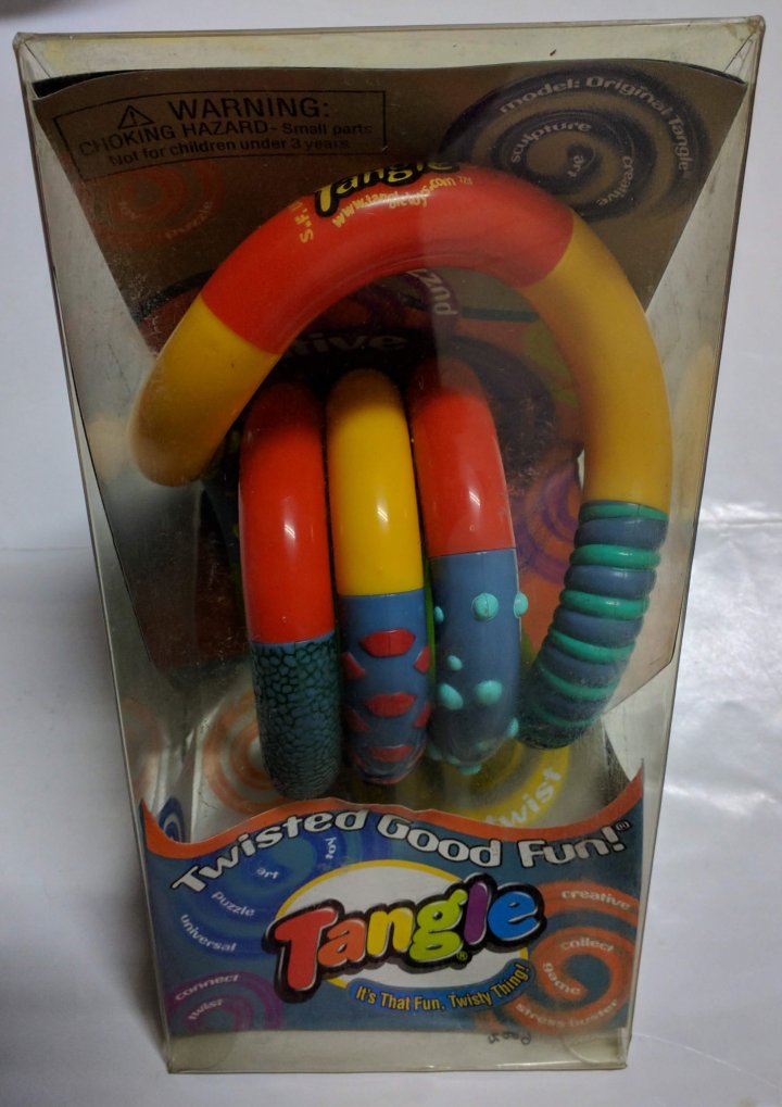 益智商品 Tangle 無限扭轉雕塑繩 (原本獨創限量版)