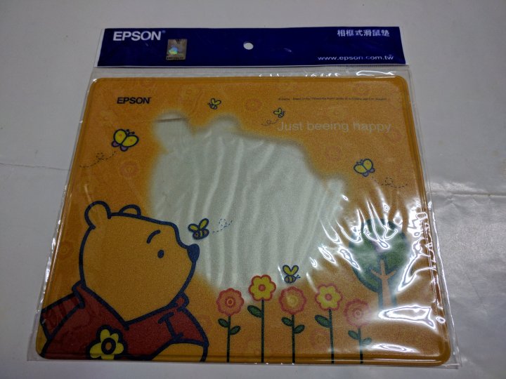 Winnie-the-Pooh 小熊維尼(Epson)相框式滑鼠墊 迪士尼授權商品