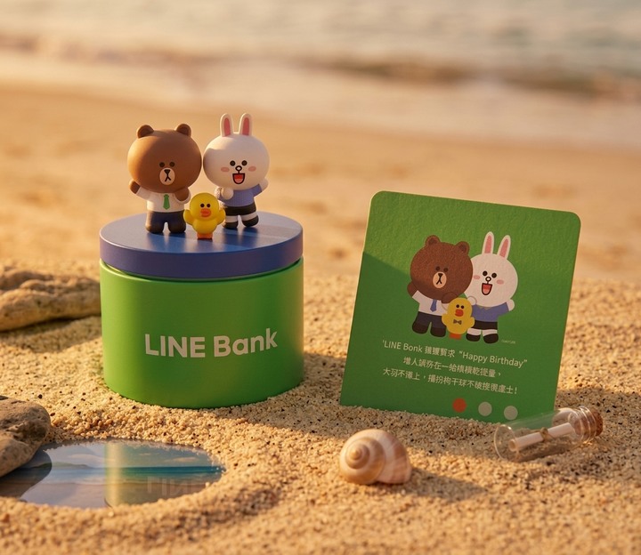 LINE Bank 「限量」好友生日音樂盒