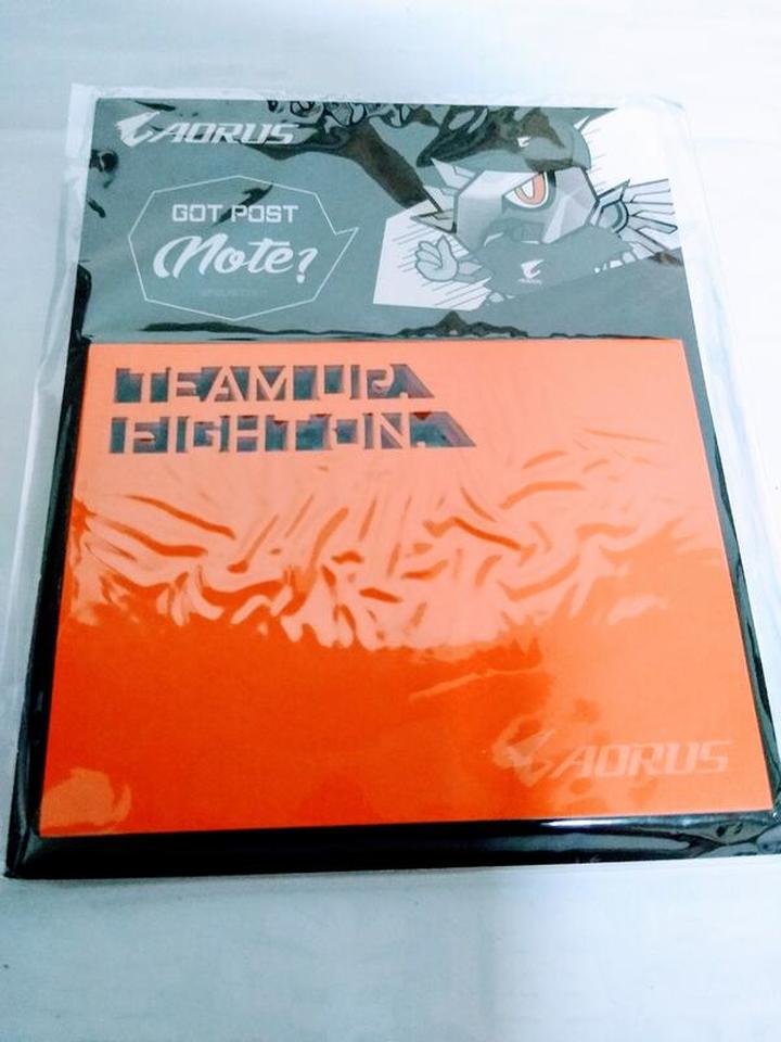 技嘉 Gigabyte Aorus 便條紙 便利貼