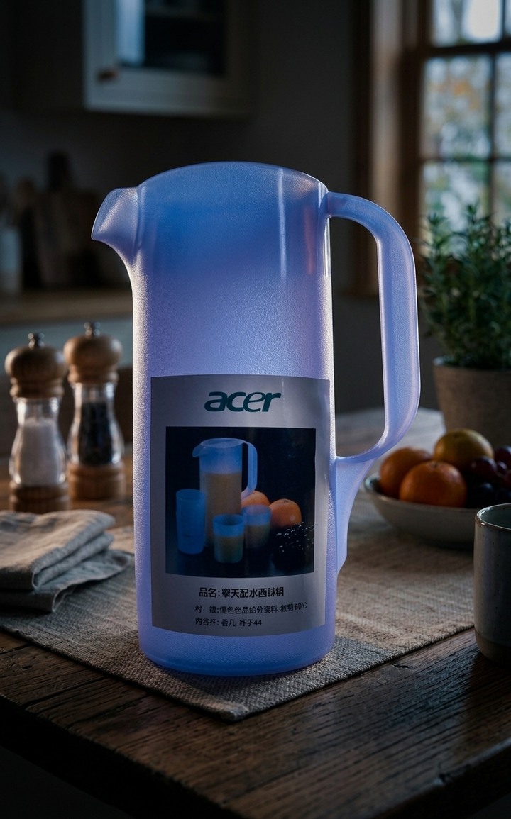 Acer 宏碁 擎天藍水壺杯組/冷水壺組(1壺+4杯)
