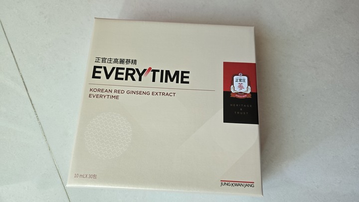 正官庄 EVERYTIME 現貨 10ml x10包 食品 高麗蔘精