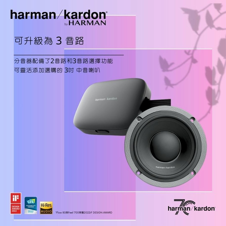Harman Kardon FLOW 600CF / 300S 高階分音器
