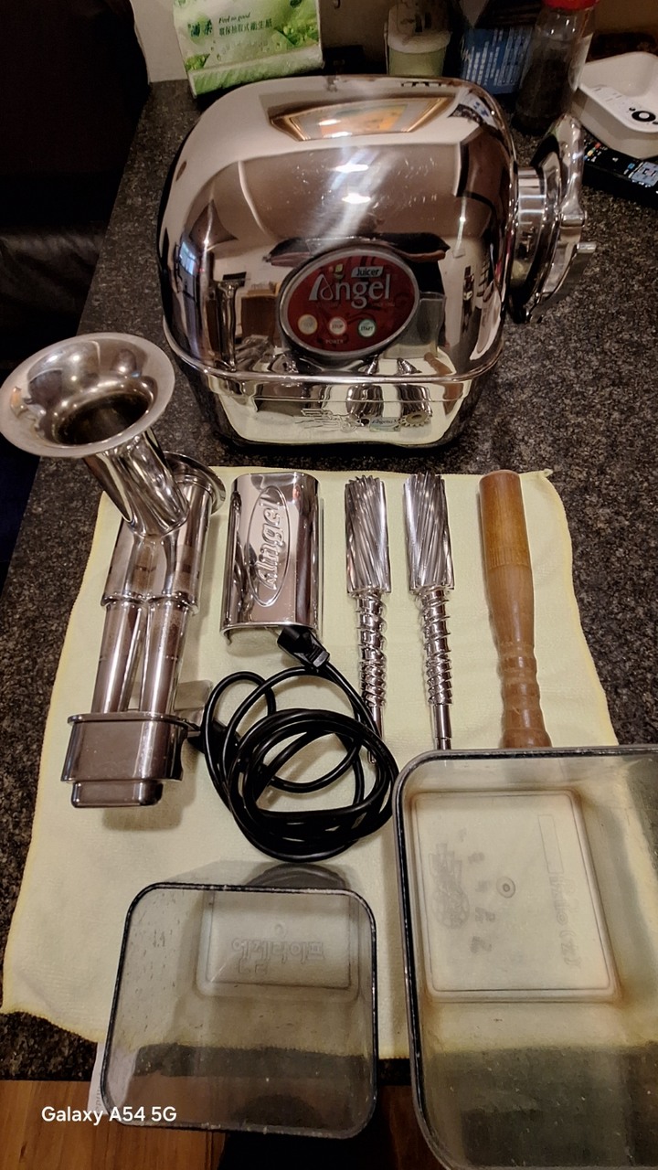 angel juicer 5500 榨汁機