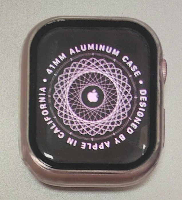 粉紅色~Apple Watch Series 9 GPS 41mm~使用正常~實機照~外觀不錯~無盒裝~