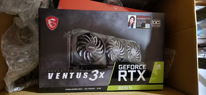 GeForce RTX™ 3070 Ti VENTUS 3X 8G OC